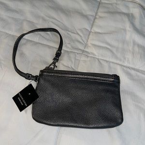Leather wristlet